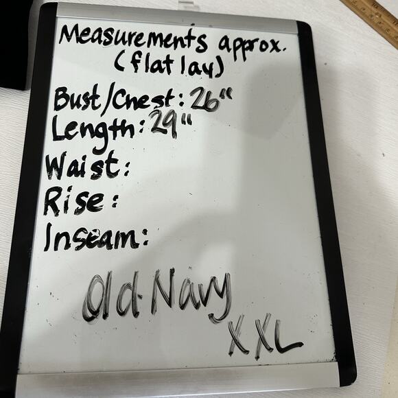 Old Navy Blazer Womens XXL Black Double Weave Classic Office Preppy Minimalist - Picture 12 of 12